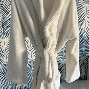 Victoria's Secret White Plush Robe